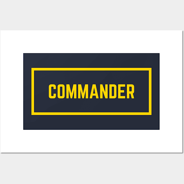 Commander Wall Art by EKLZR